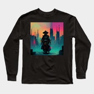 Augmented - Cyberpunk Samurai Long Sleeve T-Shirt